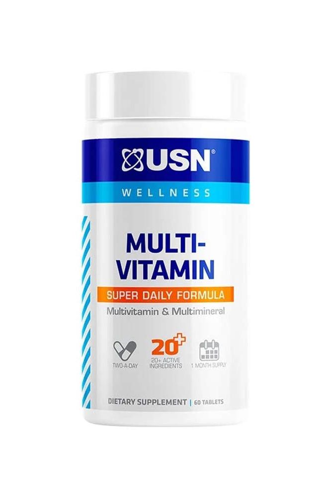 USN Multivitamin Super Daily Formula bottle with 60 tablets for daily health support