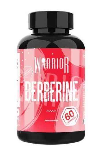 Warrior - Berberine - 60 caps (KORT DATUM 30-08-2025)