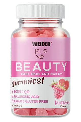 Beauty Hair, Skin And Nails Hallongummisar framsida