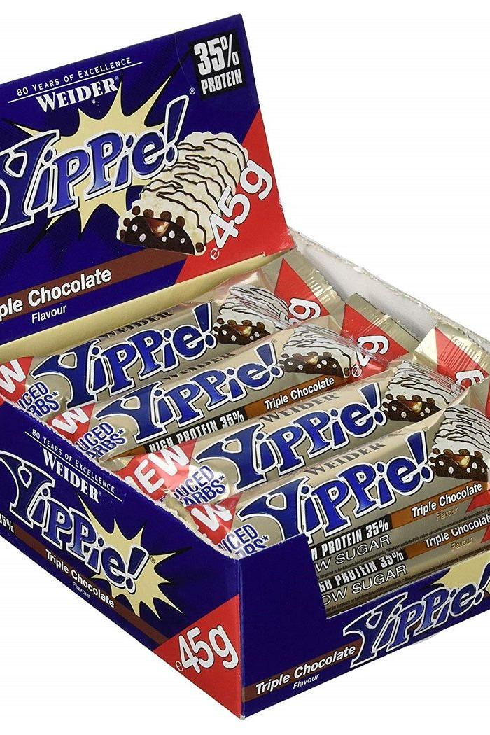 Weider - Yippie! Bars  - 12 bars - Nutri.se