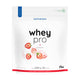 Whey Pro – Jordgubbe framsida förpackning