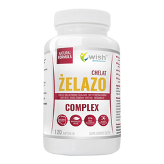 Wish - Iron Chelate Complex 120 Veganske Kapsler