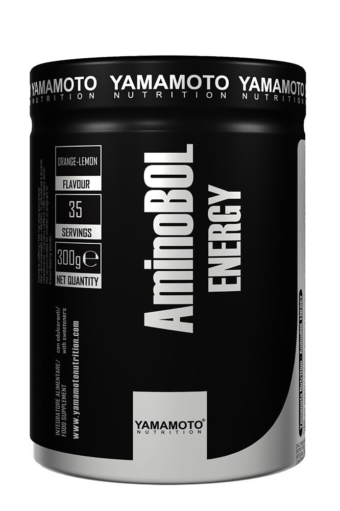 Yamamoto Nutrition - AminoBol Energy, Orange-Lemon - 300 grams - Nutri.se