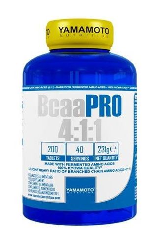 Yamamoto Nutrition - BCAA PRO 4:1:1 Kyowa Quality - 200 tablets - Nutri.se