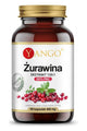 Yango Cranberry Extract 150:1, 50% proanthocyanidins, 60 vegan capsules, natural urinary support.