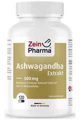 Zein Pharma - Ashwagandha Extract, 500mg - 120 caps - Nutri.se