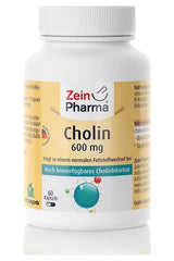 Zein Pharma - Choline, 600mg - 60 caps - Nutri.se